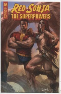 RED SONJA the SUPERPOWERS #3 A, NM, She-Devil, Parrillo, Shazam, 2021