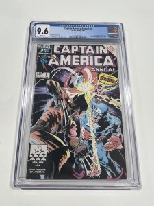 Captain America 8 Cgc 9.6 White Pages Marvel 1986