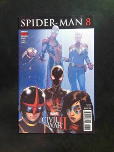 Spider-Man #8  MARVEL Comics 2016 NM-