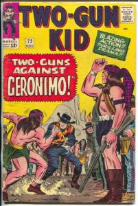 Two-Gun Kid  #72 1964-Marvel-Geronimo-Stan Lee-Dick Ayers-VG