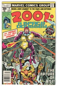 2001, A Space Odyssey #8 (1977) 1st appearance Machine Man !