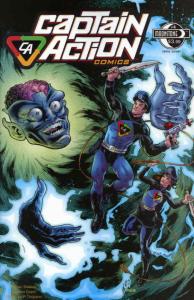 Captain Action Comics #4B VF/NM; Moonstone | save on shipping - details inside