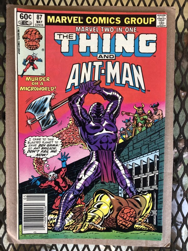 Marvel Two-in-One #87 (1982)