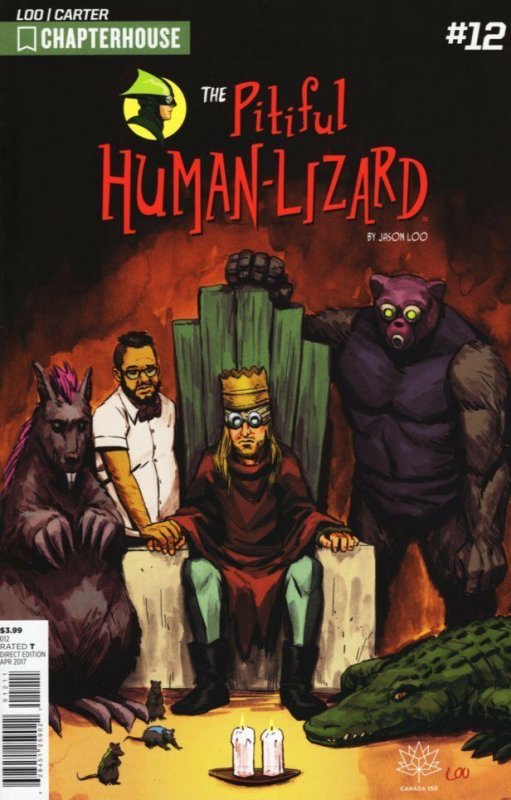 The Pitiful Human Lizard #12 Cover A Comic Book 2017 - Chapterhouse Comics