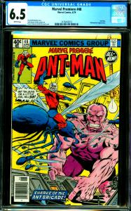 Marvel Premiere #48 CGC Graded 6.5 Ant-Man, Yellow Jacket App.
