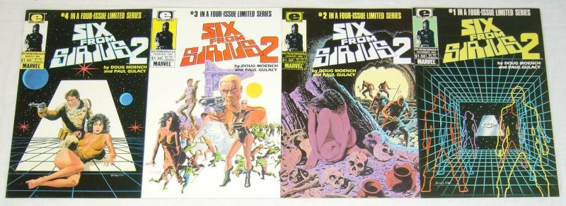 Six From Sirius 2 #1-4 VF/NM complete series PAUL GULACY doug moench EPIC 2 3