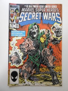 Marvel Super Heroes Secret Wars #10 (1985) VG+ Condition! Moisture stain
