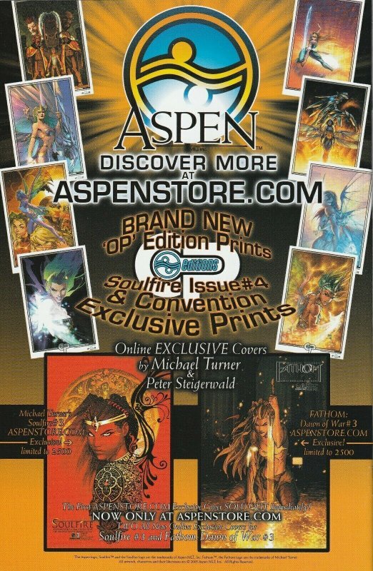 Fathom #0A (2005) Aspen ~ Michael Turner