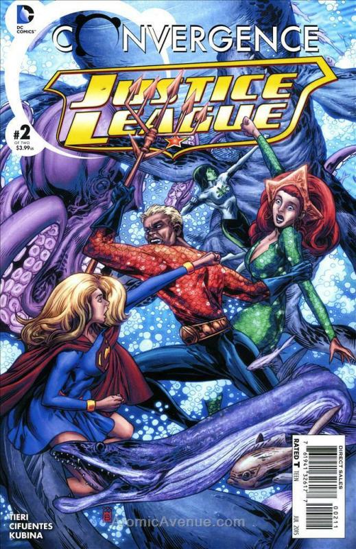 Convergence: Justice League #2 VF/NM; DC | save on shipping - details inside