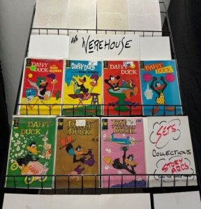 DAFFY DUCK Lot   (1972-1983) 77-136 High Grade F-VF GOLD KEY WHITMAN 7 diff