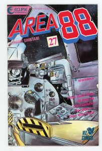 Area 88 #27 Viz Eclipse Kaoru Shintani NM