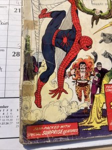 The Amazing Spider-Man Annual #1 Missing Back Cover And A Few Pages