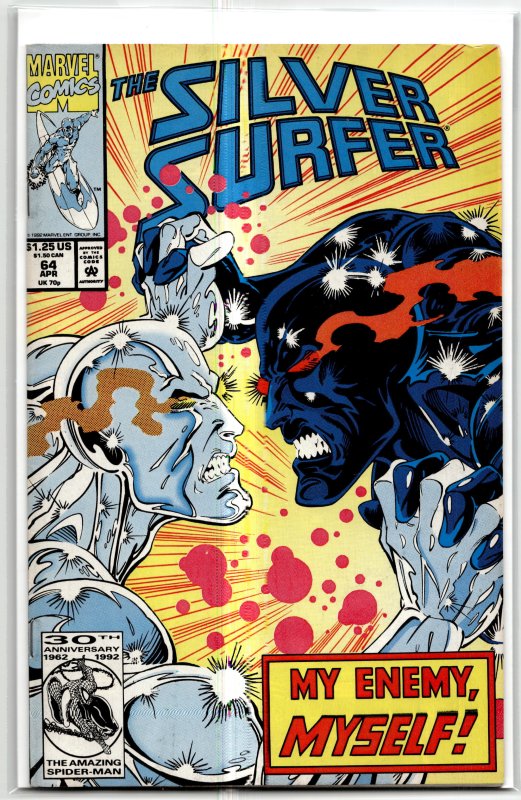 Silver Surfer #64 Direct Edition (1992) Silver Surfer