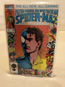 Spectacular Spider-Man #120  1986  VF  Marvel 25th Anniversary Cover!