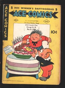 Ace Comics #84 1944-Reprints famous newspaper comic strips in comic book form...