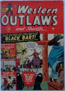 Western Outlaws and Sheriffs #66 (Apr 1951, IPC), VG, story contains 5 hangings