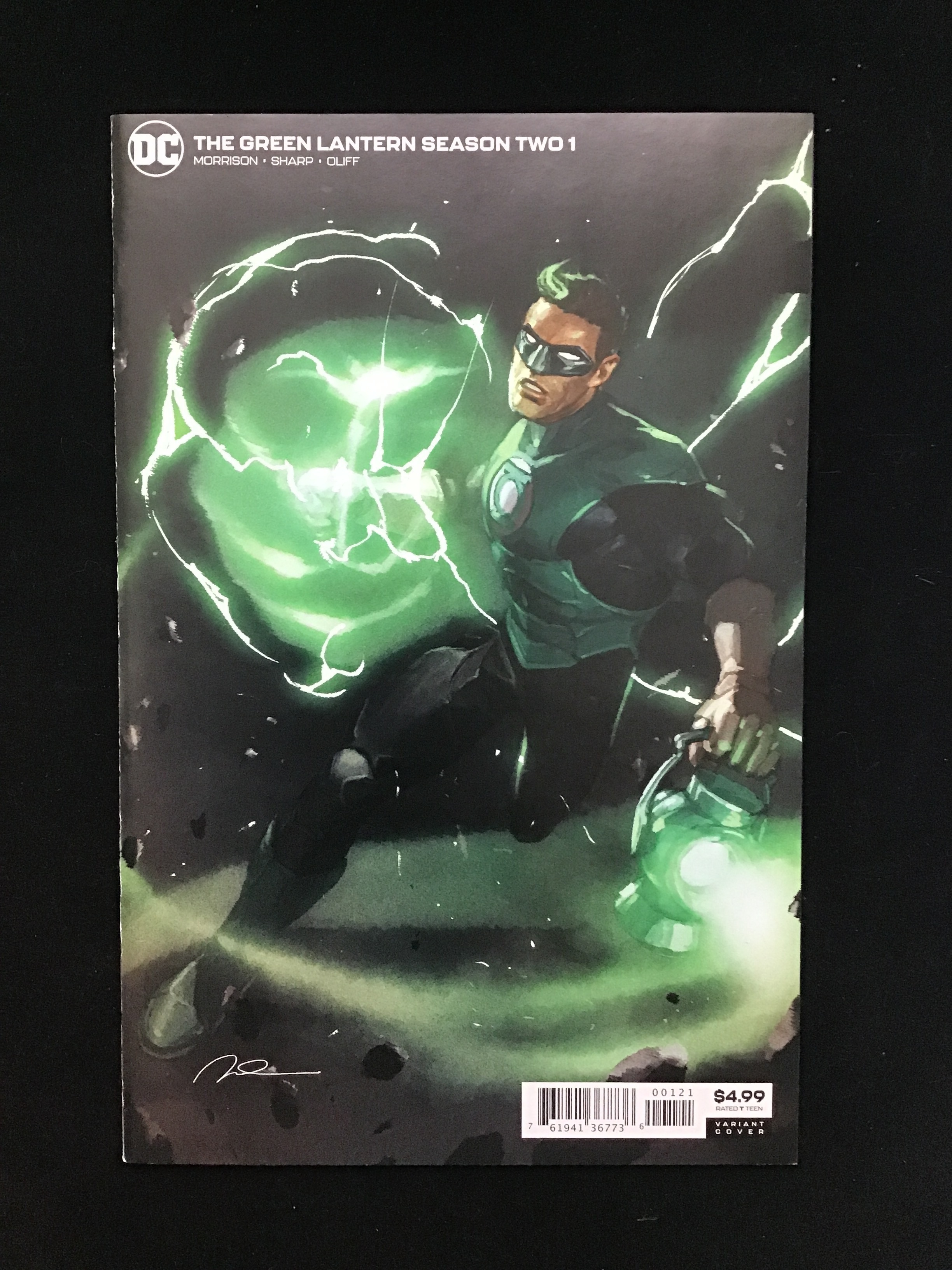 The Green Lantern Season Two 1 Gerald Parel Variant Cover Comic Books Modern Age Dc Comics 7255