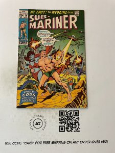 Prince Namor The Sub-Mariner # 36 VF/NM Marvel Comic Book Avengers Hulk 8 SM14