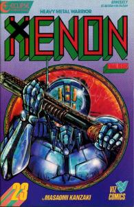 Xenon #23 FN ; Eclipse | Viz Comics Last Issue
