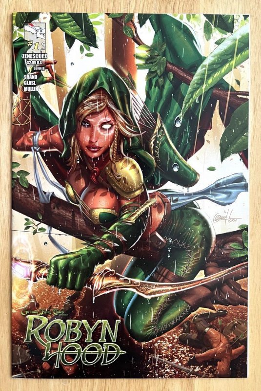 GRIMM FAIRY TALES ROBYN HOOD 1 GREG HORN COVER B (2012) B7