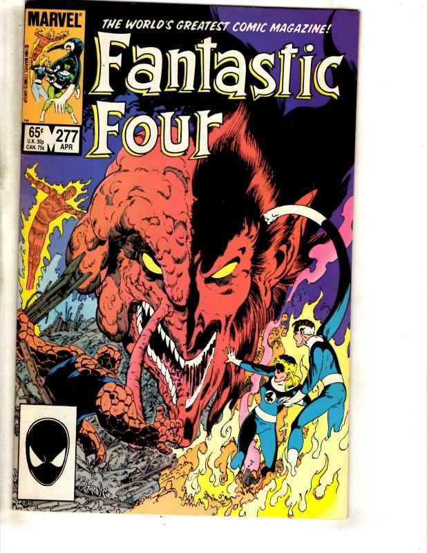 10 Fantastic Four Marvel Comics # 272 273 274 275 276 277 278 279 280 281 RJ1