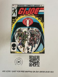 G.I. Joe #6 NM Marvel Comic Book Destro Duke Snake Eyes Rare 2nd Print 13 J219