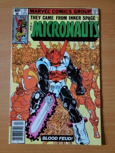 Micronauts #12 Newsstand Variant ~ FINE - VERY FINE VF ~ 1979 Marvel Comics