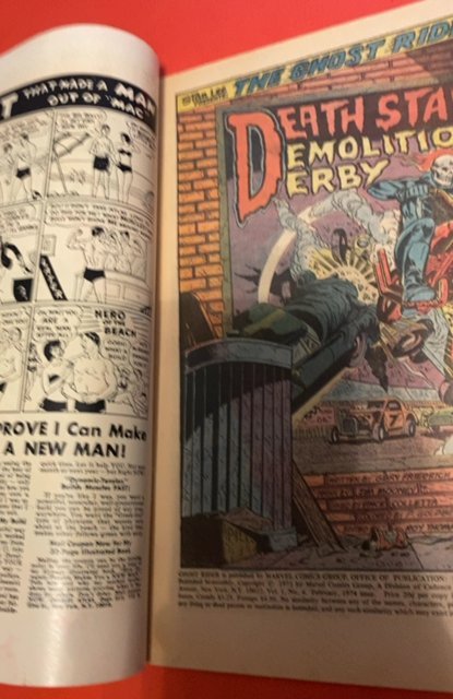 Ghost Rider #4 (1974)demolition derby