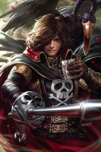 Space Pirate Capt Harlock #1 20 Copy Derrick Chew Virgin Inc Ablaze Comic Book 