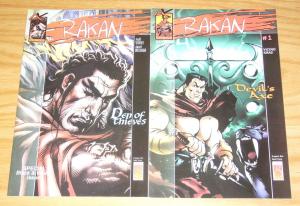 Rakan #1-2 VF/NM complete series - middle east super hero - AK Comics/Studio G