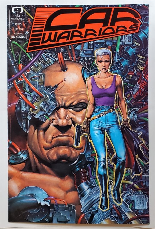 Car Warriors #2 (July 1991, Epic) 7.0 FN/VF