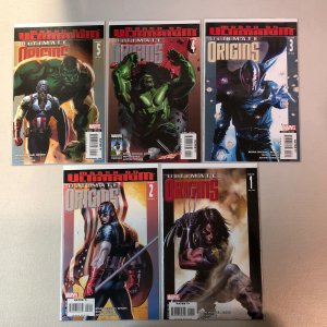 Ultimate Origins (2008) #1-5 (VF+/NM) Complete Set Butch Guice art Marvel