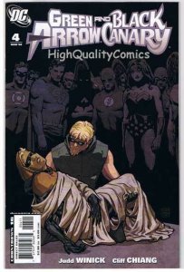 GREEN ARROW & BLACK CANARY #4, NM-, Cliff Chiang, 2008, more GA in store