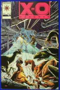 X-O MANOWAR #15 NM- PINK VARIANT COVER