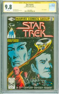 Star Trek #1 (1980) CGC Signature 9.8! Signed by William Shatner!