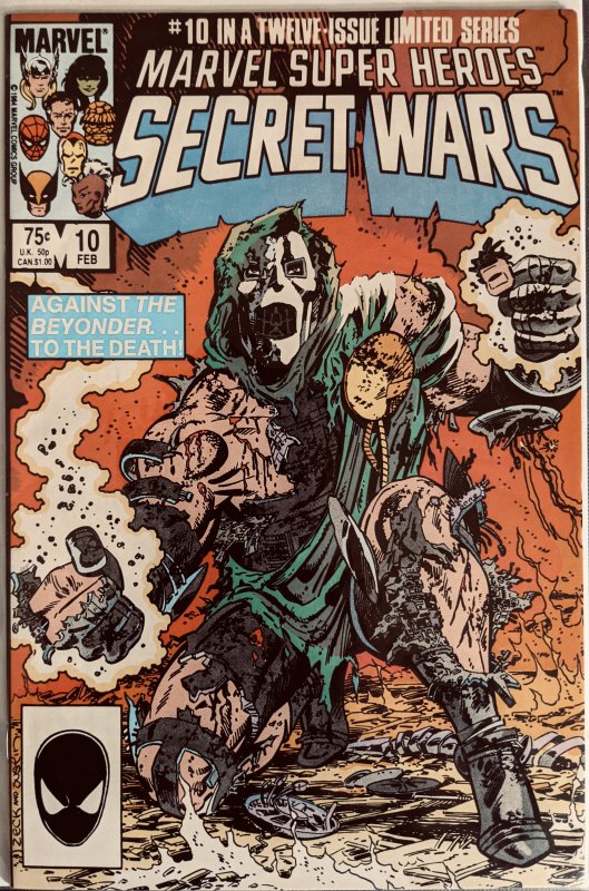 Marvel Super Heroes Secret Wars #10 (1985)