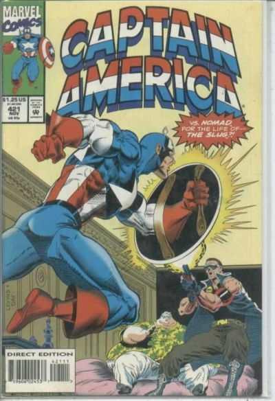 Captain America (1968 series) #421, NM (Stock photo)