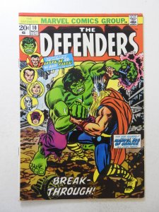 The Defenders #10 (1973) FN Condition!