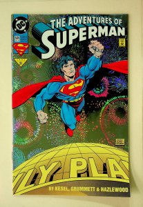 Adventures of Superman #505 - Foil Cover (Oct 1993, DC) - Near Mint