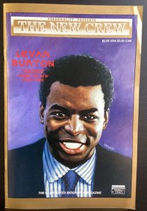 Personality Comics Presents New Crew #4 Levar Burton Star Trek Geordi - 1992