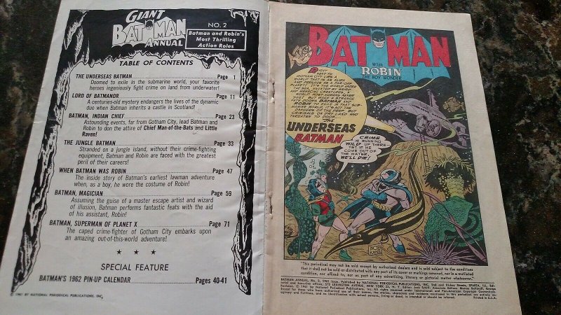 Batman Annual #2 (DC, 1961) Good/VG