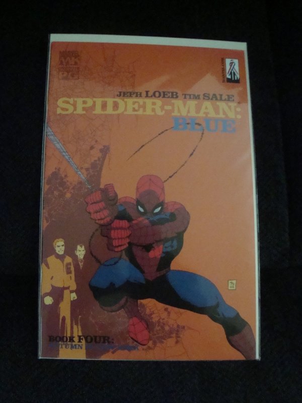 Spider-Man: Blue #4 Autumn in New York Script Jeph Loeb Pencils & Cover Tim Sale