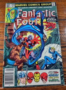 Fantastic Four #242 Newsstand Edition (1982) FN 6.0 Terrax Appearance