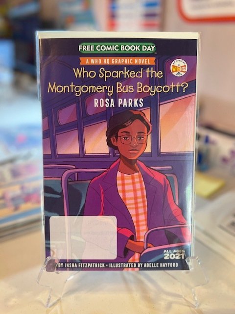 Who Sparked the Montgomery Bus Boycott? (2021) A Who HQ Graphic Novel