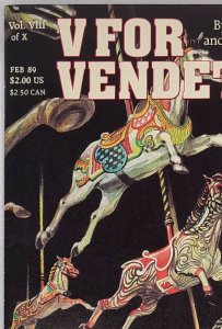 V For Vendetta 8 DC 1989 VF 8.0 Part 8 of 10 Series by Alan Moore