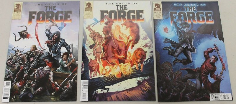 Dark Horse: The Order of the Forge (2015) #1-3 COMPLETE SET 