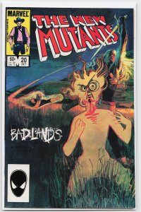 The New Mutants #20 (1984) New Mutants
