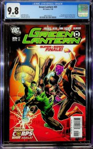 Green Lantern #25 Direct Edition (2008) - CGC 9.8 - Cert#4657732013