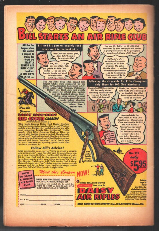 Gang Busters #33 1953-Maniac at Large-Record Racketeers-One page Superman...