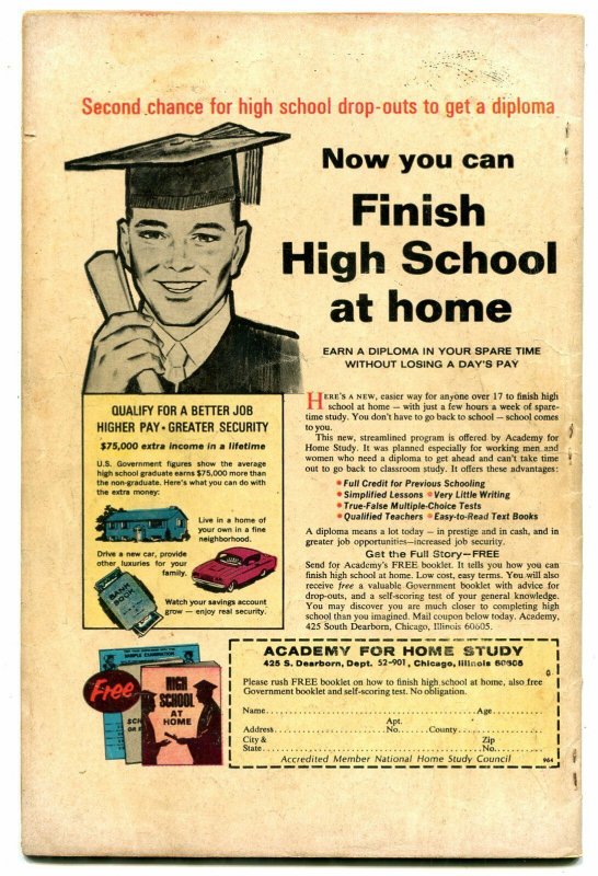 THE PHANTOM #37 1970-CHARLTON-NARCOTIC MIND CONTROL- G